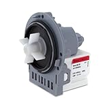 DL-pro Ablaufpumpe Pumpe für AEG Electrolux Juno Zanussi 124018006/5 1240180065 124018006 Pumpenmotor für Waschmaschine Waschtrockner